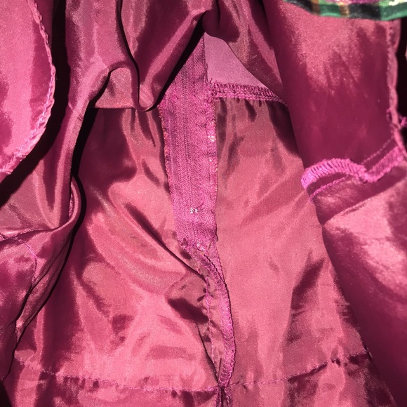 Girl’s Holiday Velvet Iridescent Dress - Picture 4 of 12